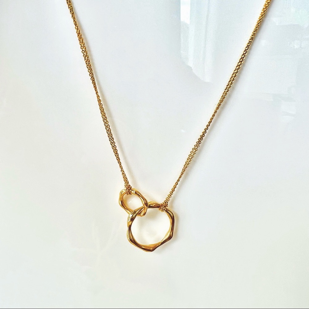 Missoma Necklace and Ring Set